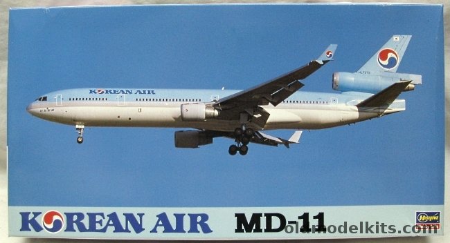 Hasegawa 1/200 MD-11 Korean Air, LT11 plastic model kit